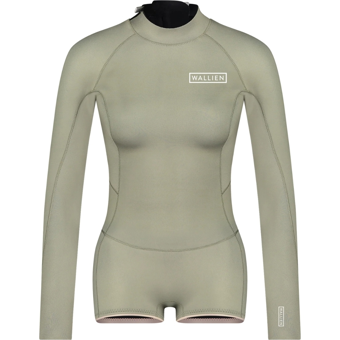 2026 Wallien Mujer Nikki Van Dijk Boyleg Cut 2mm Back Zip Traje De Primavera Neopreno 101007 - Moon